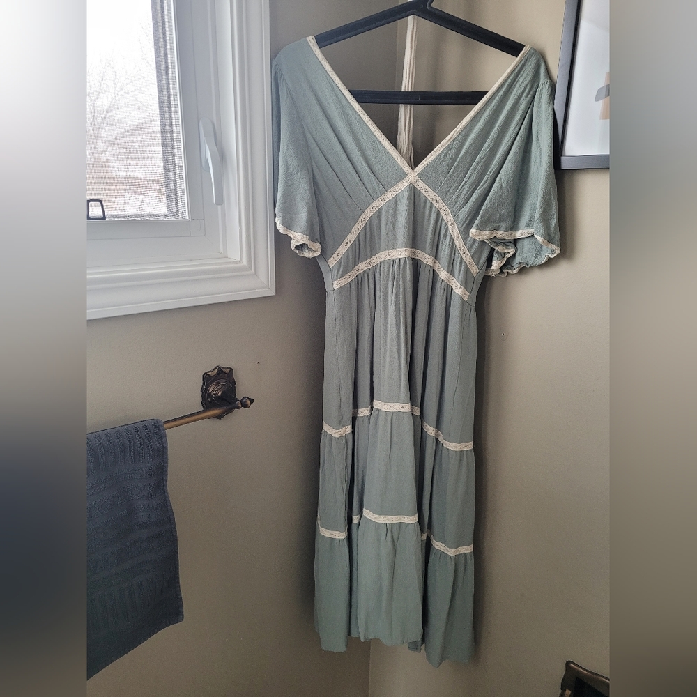 Ivy May Bohemian Midi Dress